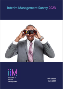 IIM Interim Management Survey Report 2023 Cover
