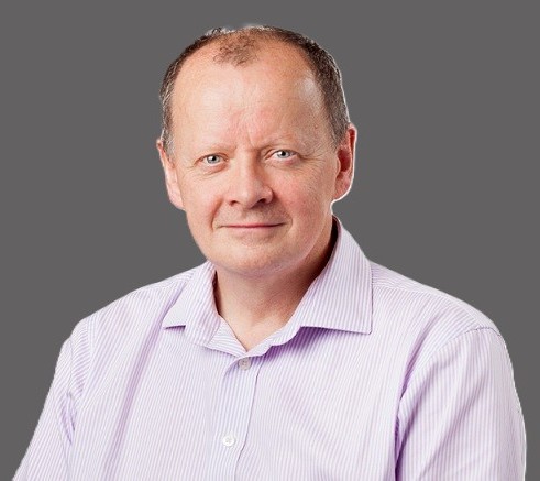 Lewis simon Square Grey Background